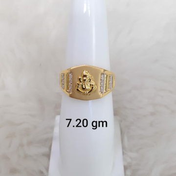 916 Fancy light weight daily wear Cz Gent's ring by 