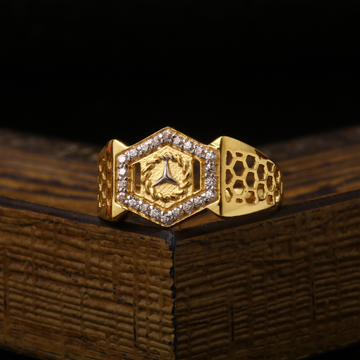 22ct Cz Gents Rings by 