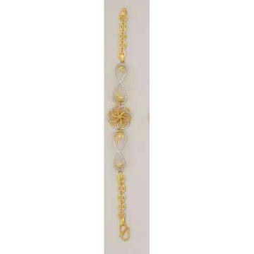  22K / 916 Gold Flowe Ladies CZ Lucky  by 