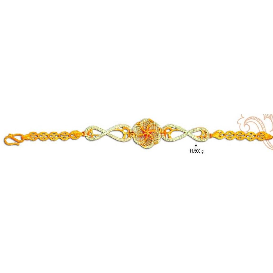 TAKA Jewellery 916 Gold Bracelet Rope - TAKA Jewellery