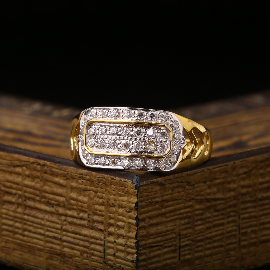 22ct Cz Gents Rings