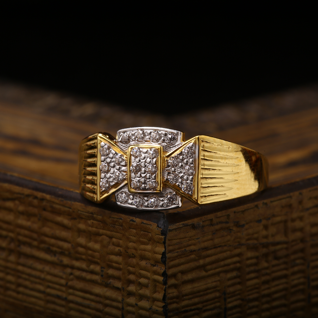 22ct Cz Gents Rings