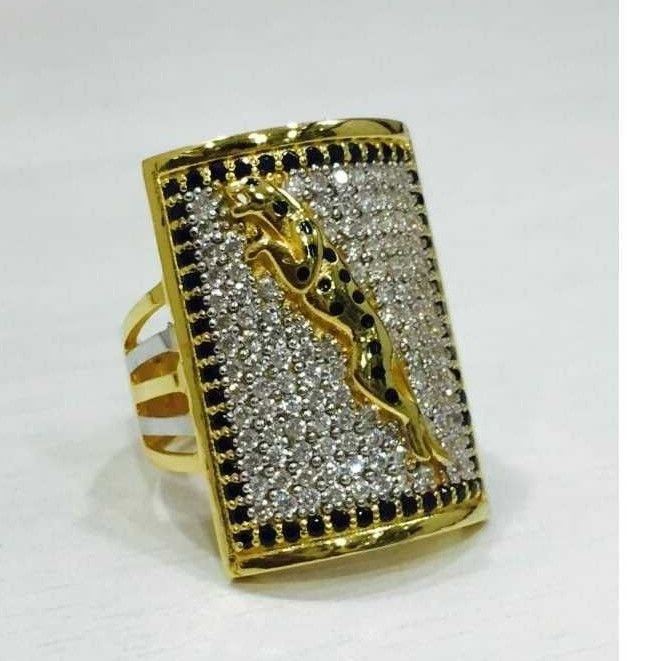 Estate 14K Yellow Gold Jaguar Ring 001-410-00312 Concord | Falls Jewelers |  Concord, NC