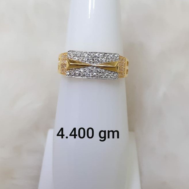 916 daily wear Cz gent's ring