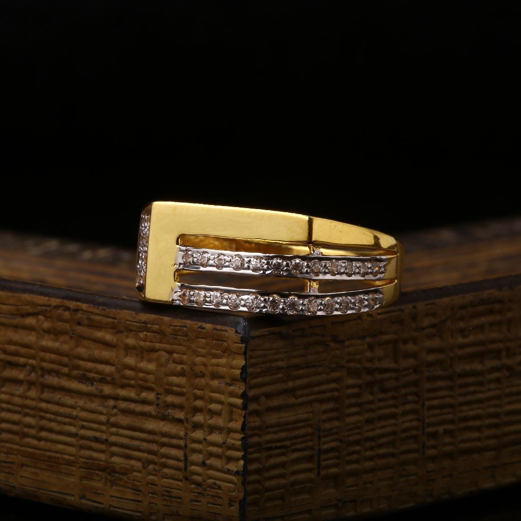 22ct Cz Gents Rings