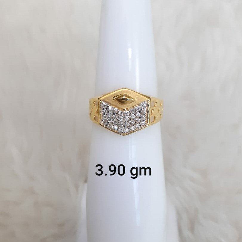 Buy quality Gold 22.k Fancy Gents Ring in Ahmedabad