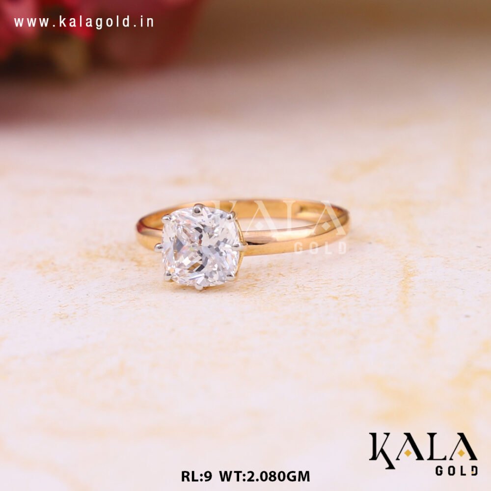Rose gold ring