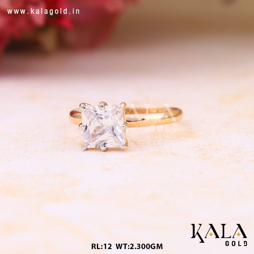 Rose gold ring