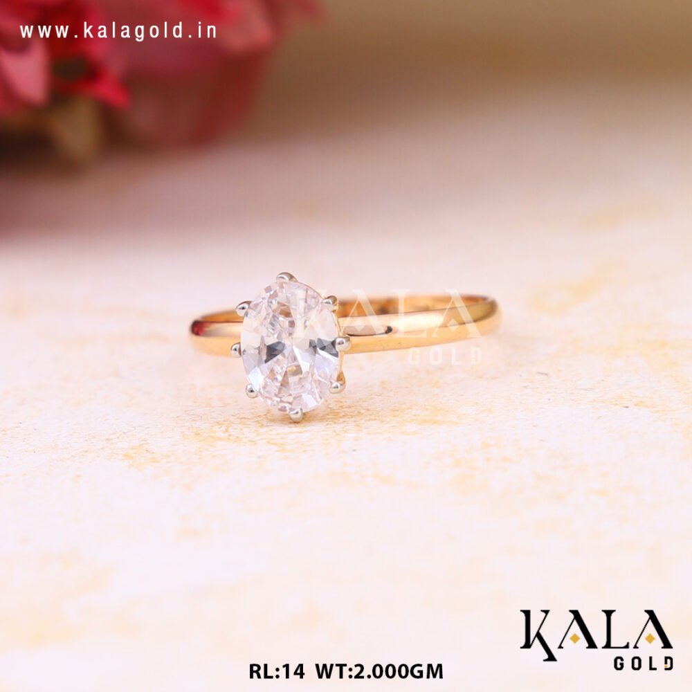Rose gold ring
