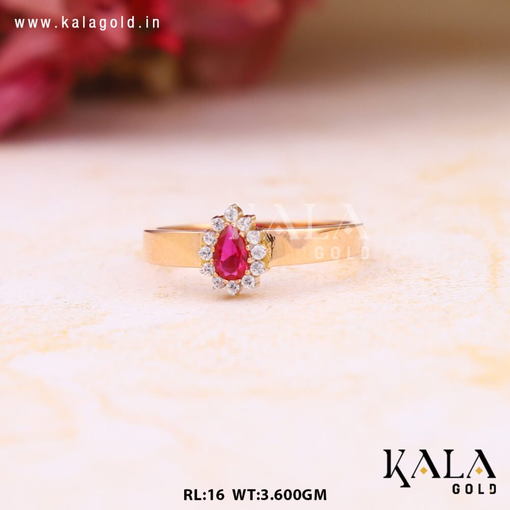 Rose gold ring