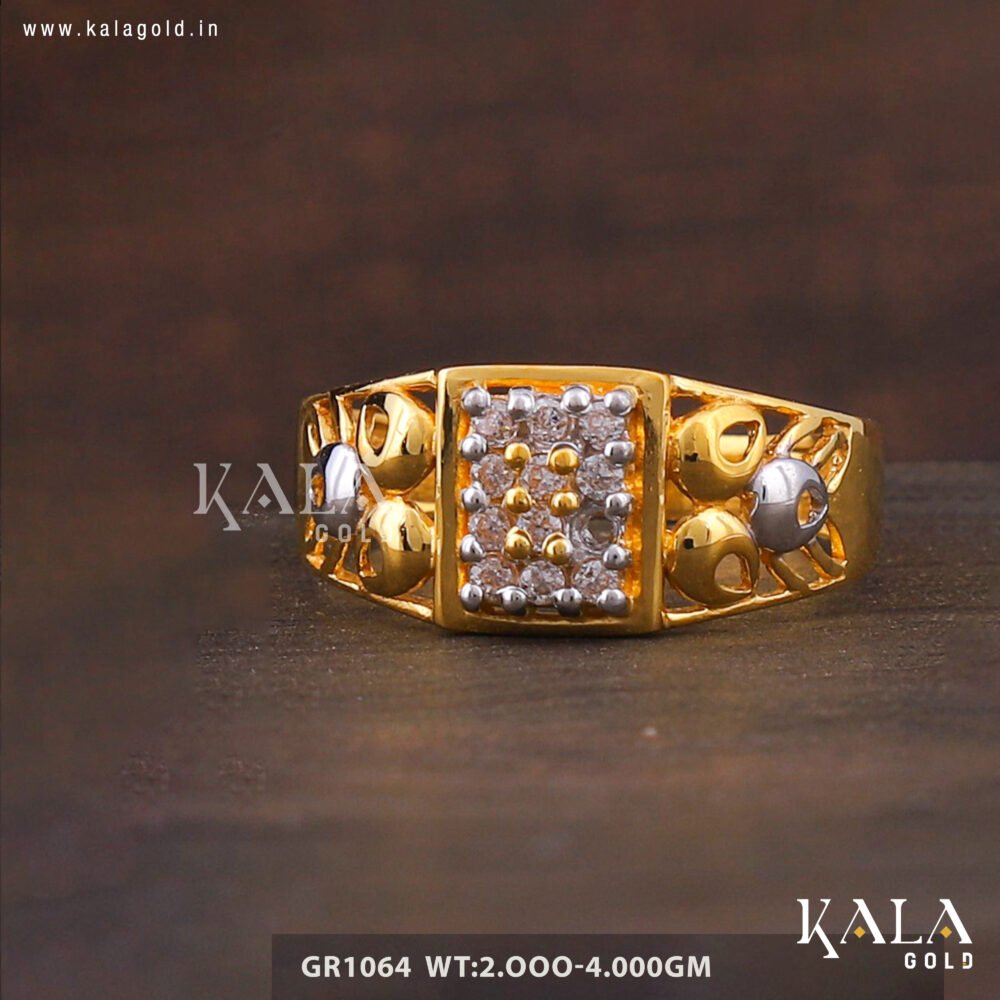 CZ GENTS RING