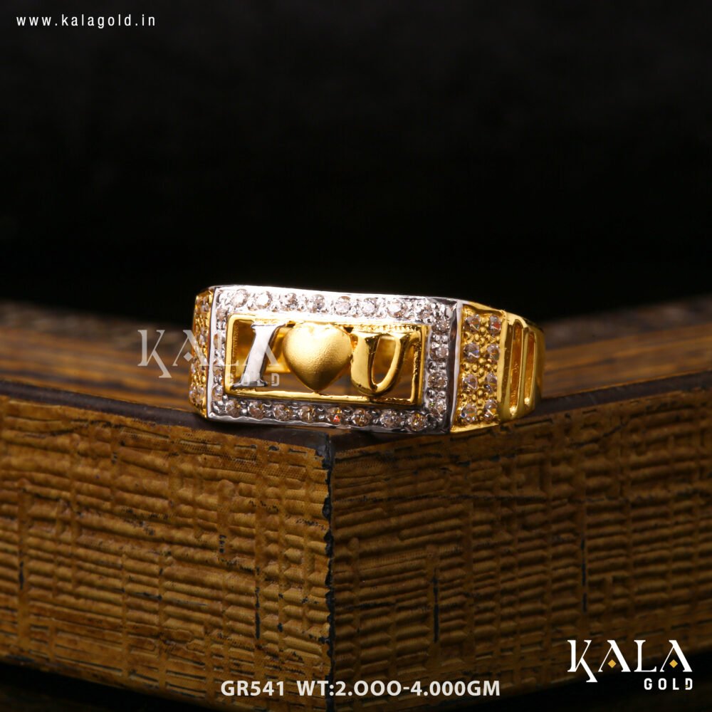 CZ GENTS RING