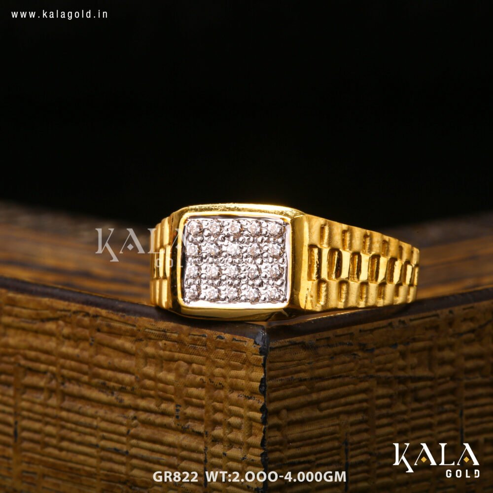 CZ GENTS RING