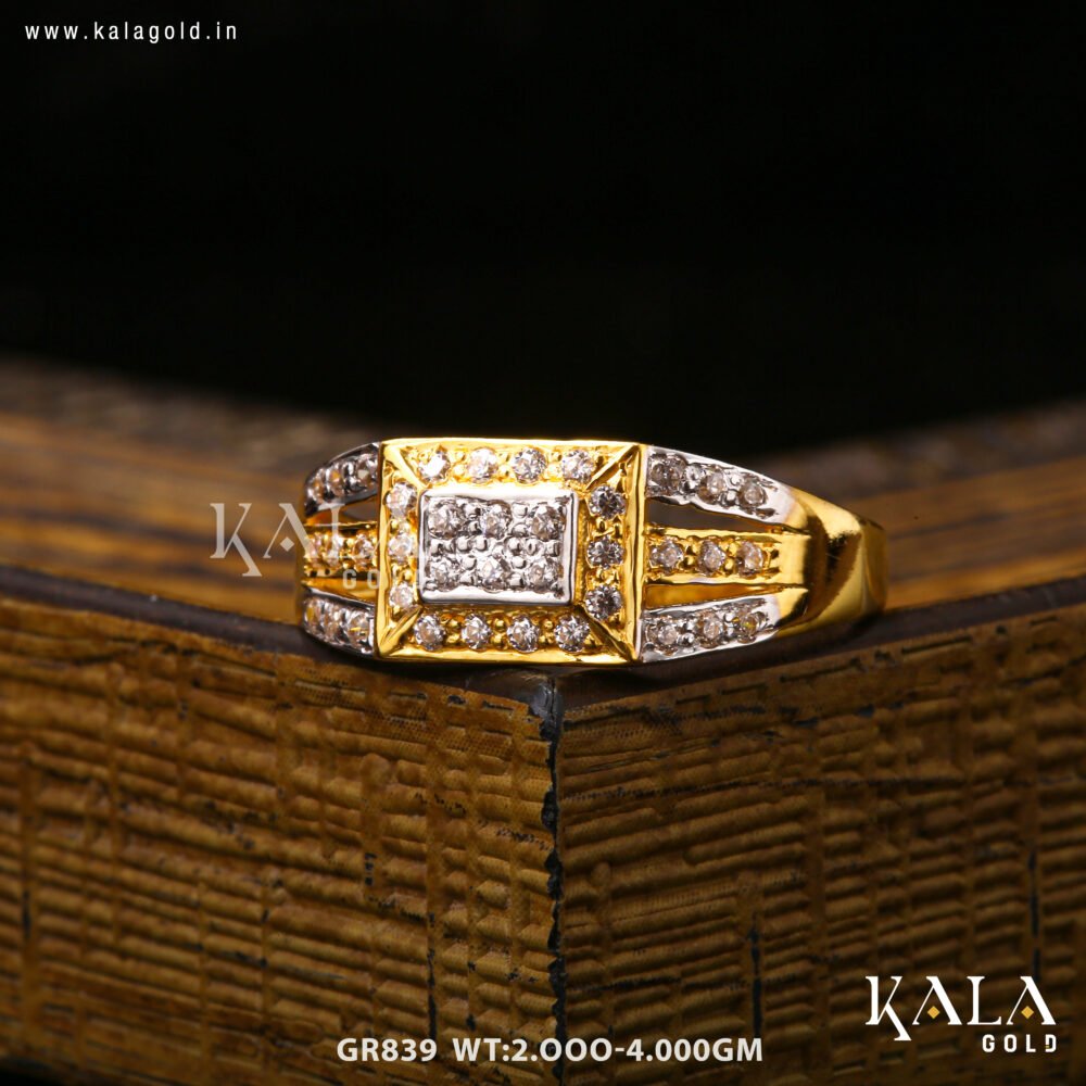 CZ GENTS RING