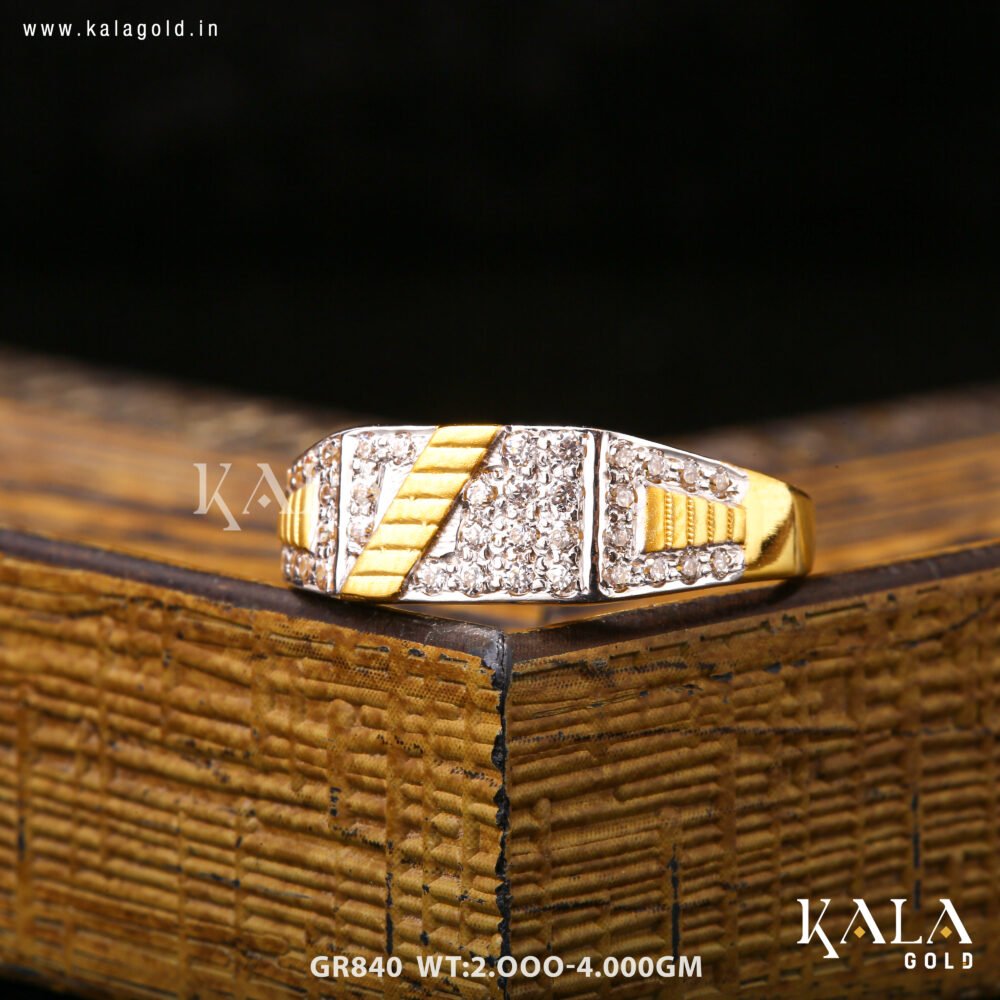 CZ GENTS RING