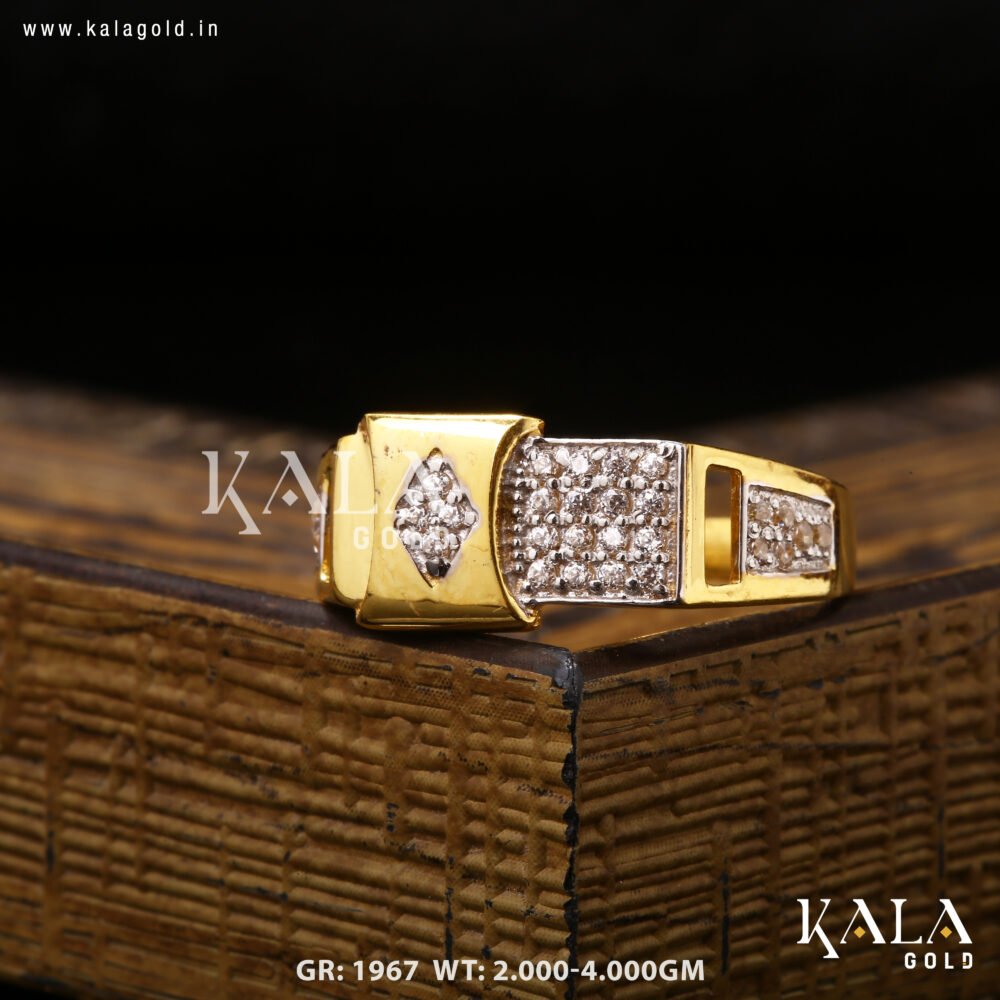 CZ GENTS RING