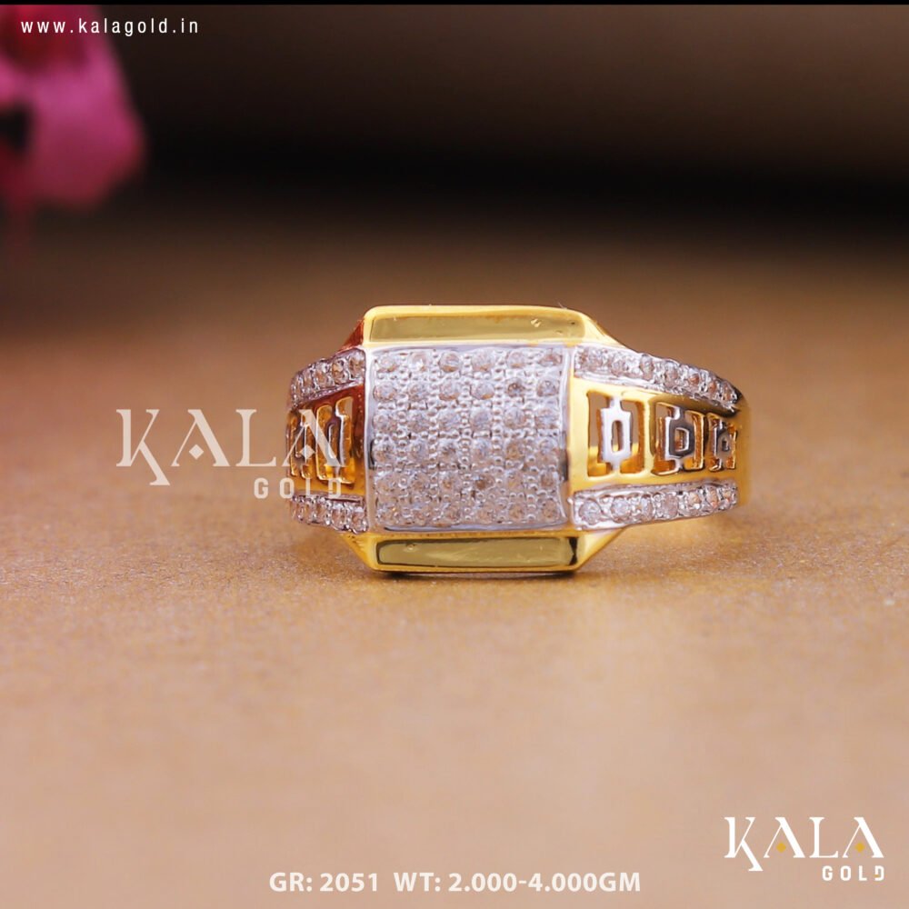 CZ GENTS RING