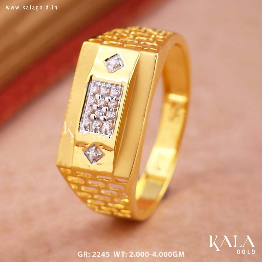CZ GENTS RING