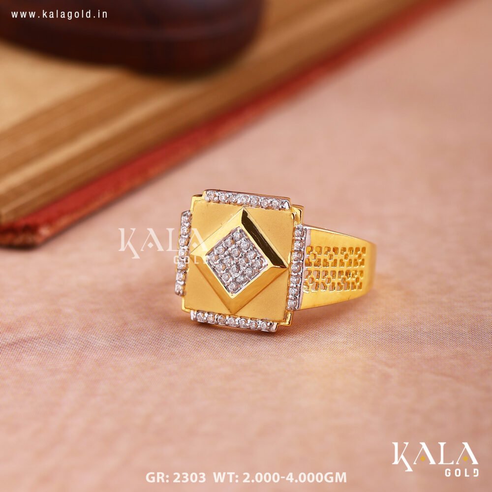 CZ GENTS RING