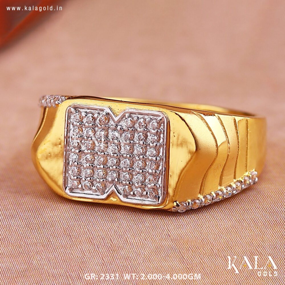 CZ GENTS RING