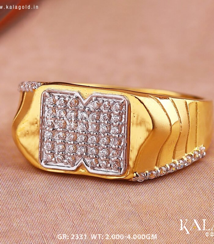 CZ GENTS RING